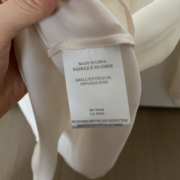 NWOT] Theory Silk Blouse - Picture 3 of 4